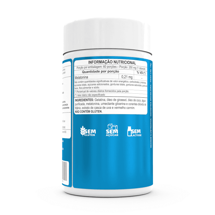 BIO MELATONINA COM ÓLEO DE COCO 60 CAPS SOFTGEL - Imagem 2
