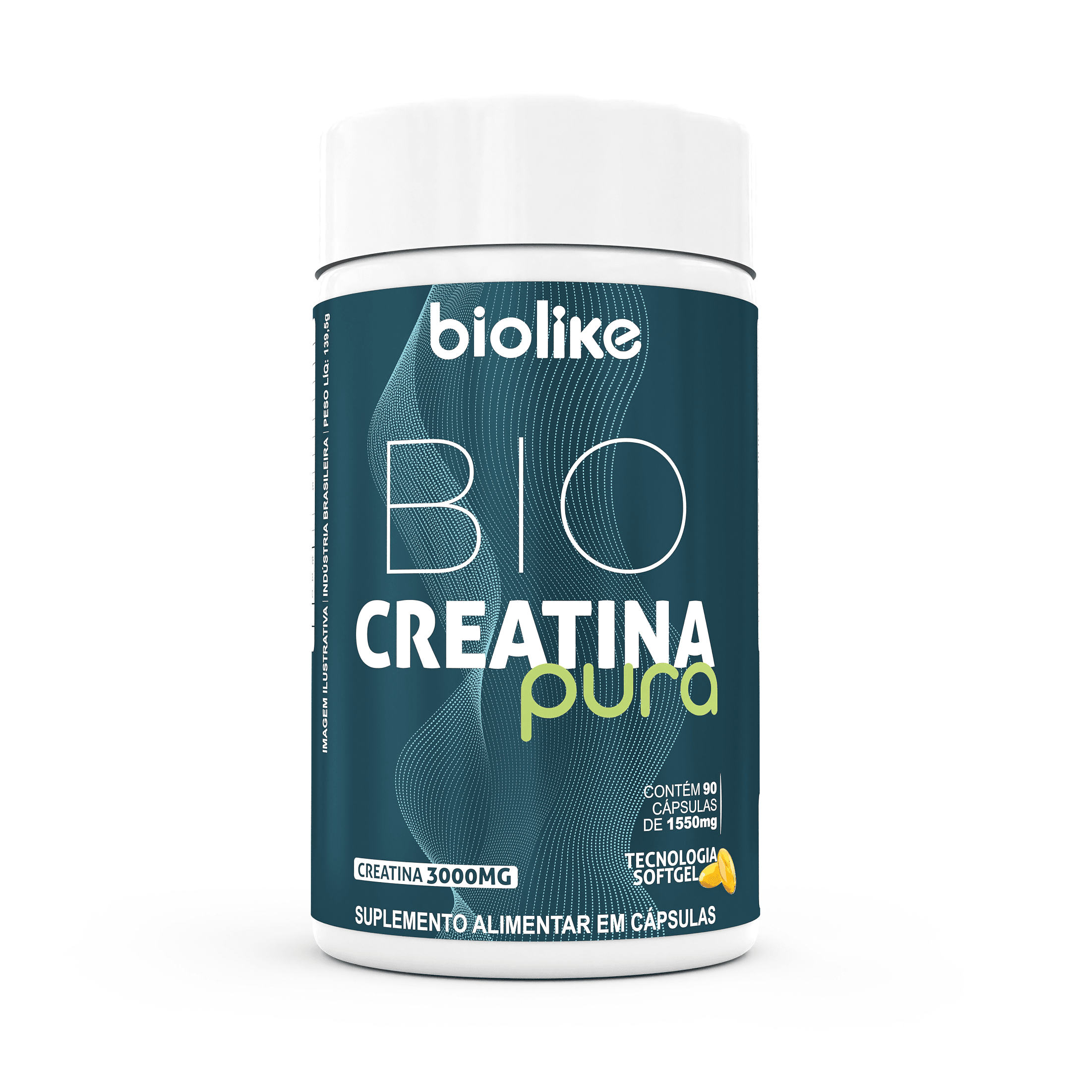 15256540561_Creatina20Softgel20frente.png BIO CREATINA PURA 90 CAPS SOFTGEL - Imagem 1
