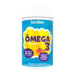 BIO KIDS ÔMEGA 3 60 CAPS MASTIGÁVEIS SABOR CEREJA
