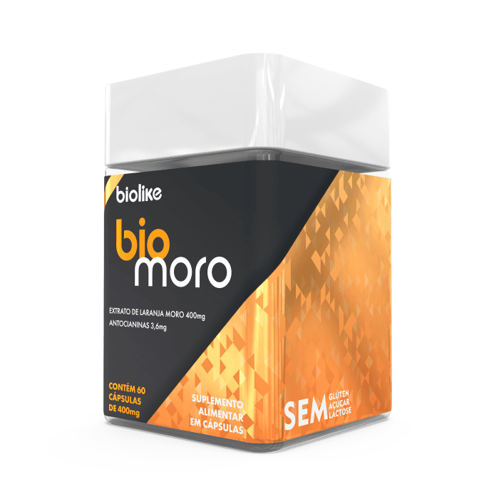 BIO LARANJA MORO 400MG DE MOROSIL 60 CÁPSULAS - Imagem 2