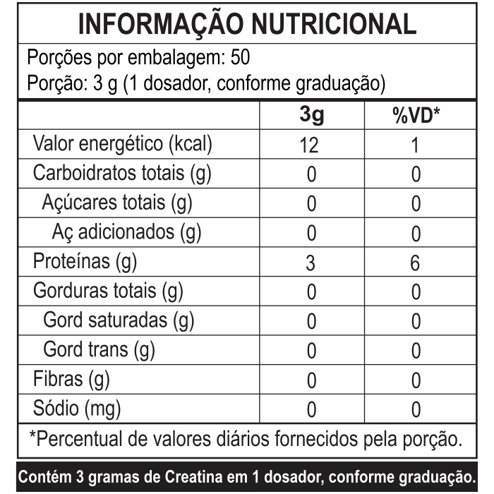 BIO CREATINA PURA 150G - Imagem 3