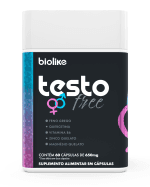 TESTO FREE COM FENO GREGO E QUERCETINA 60 CÁPSULAS