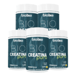 KIT 5un BIO CREATINA PURA 90 CAPS SOFTGEL (KIT P/90 DIAS)